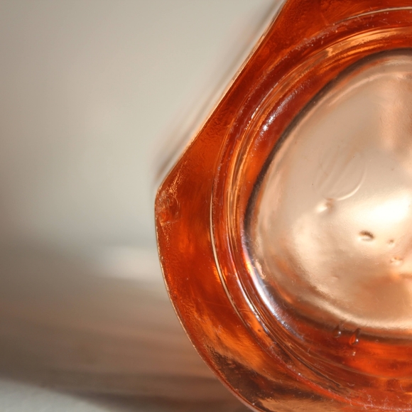 Multi-Faceted Handblown Glass, Art- Deco Vase - Picture 5 of 8